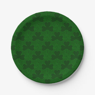 Shamrock Paper Plates