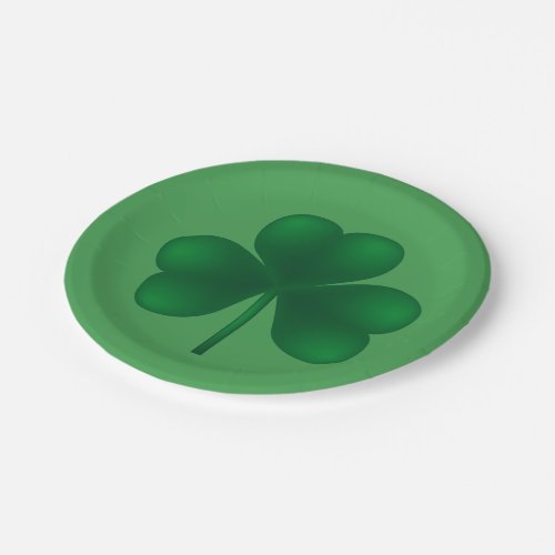 Shamrock Party St Patricks Day Irish Party 7 Paper Plates