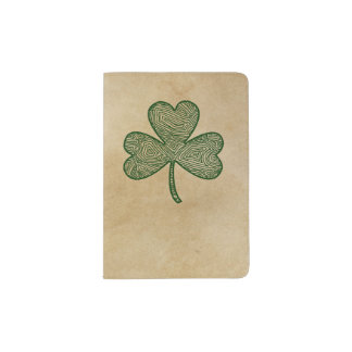 Shamrock Passport Holder