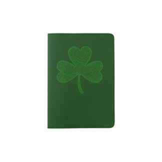 Shamrock Passport Holder
