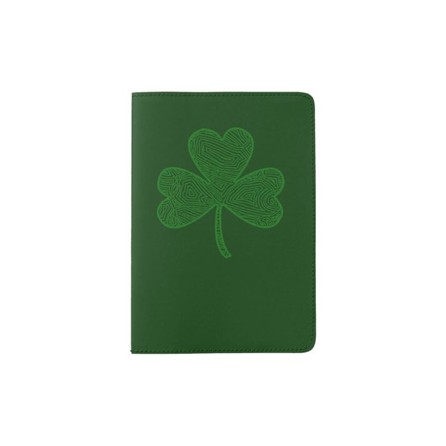 Shamrock Passport Holder (Front)