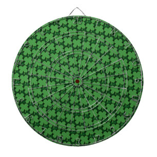 Shamrock Pattern Dart Board