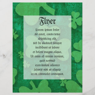 Shamrock Pattern Flyer