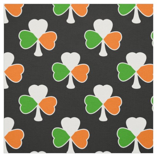 Shamrock Pattern | Irish Flag Fabric