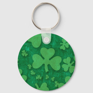 Shamrock Pattern Keychain