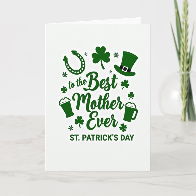 Shamrock Pattern Mother Card (Front)