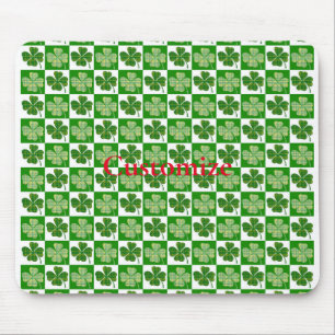 Shamrock Pattern Thunder_Cove Mouse Pad