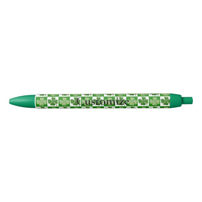 Shamrock Pattern  Thunder_Cove Pen (Front)