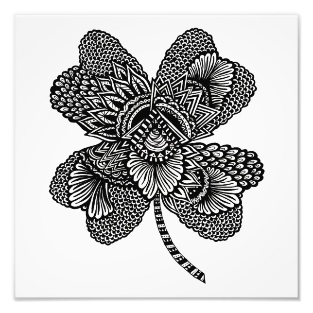 Shamrock Photo Print (Front)