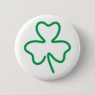 Shamrock Pinback Button