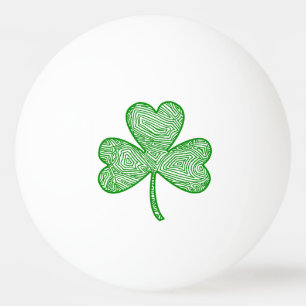 Shamrock Ping Pong Ball