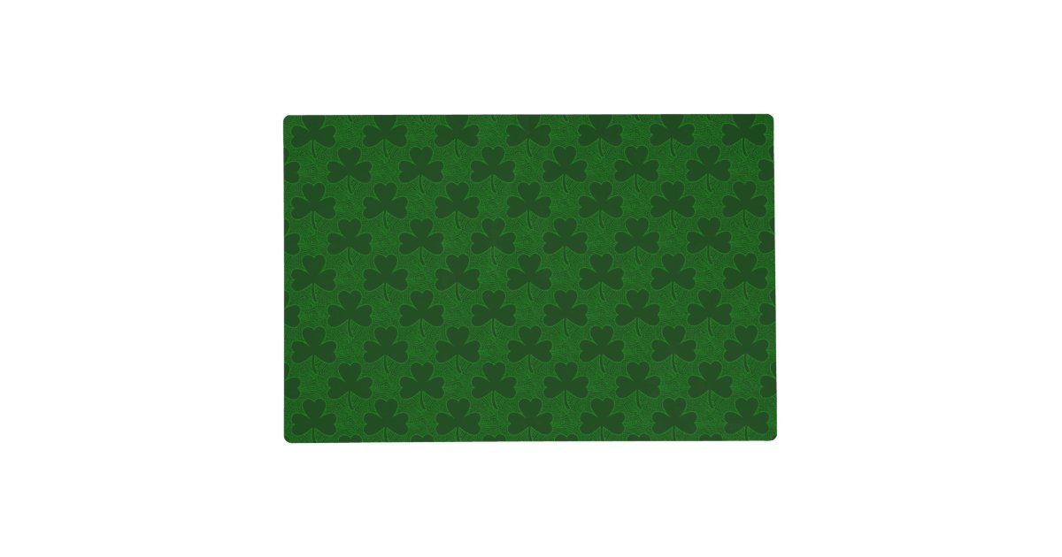 Shamrock Placemat Zazzle