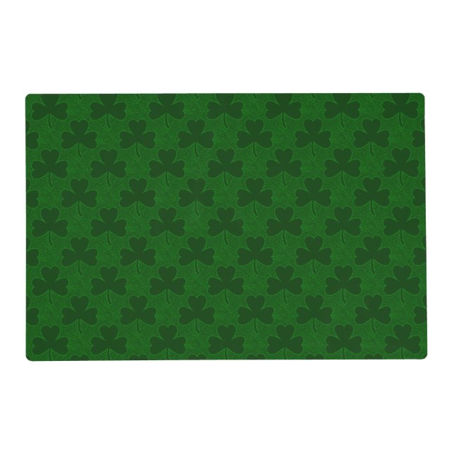 Shamrock Placemat (Back)