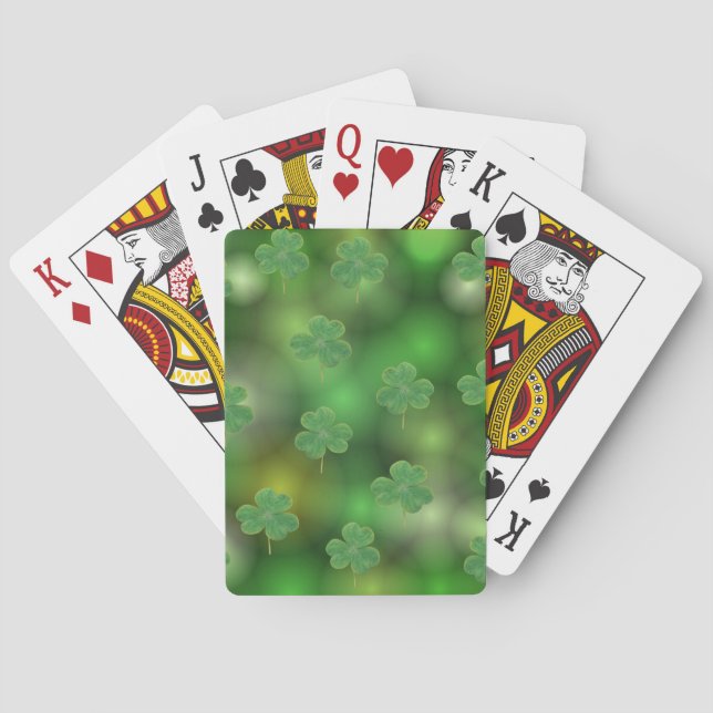 Shamrock Poker Cards (Back)
