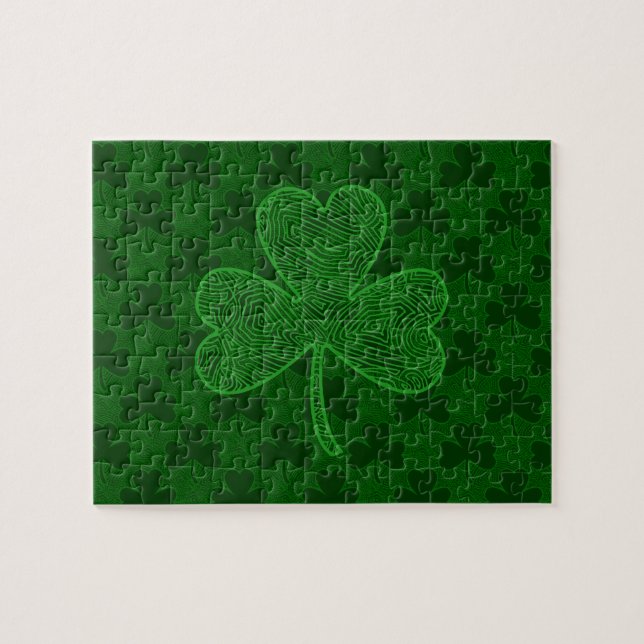 Shamrock Puzzle (Horizontal)