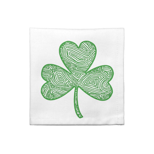 Shamrock (Quarter Fold) Napkin (Quarter Fold)