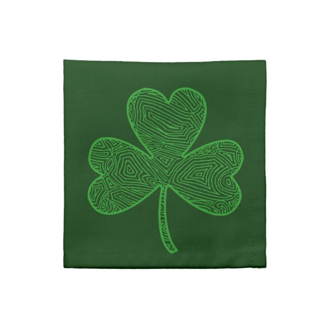 Shamrock (Quarter Fold) Napkin (Quarter Fold)