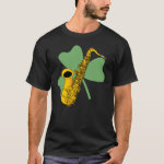 Shamrock Saxophone T-Shirt