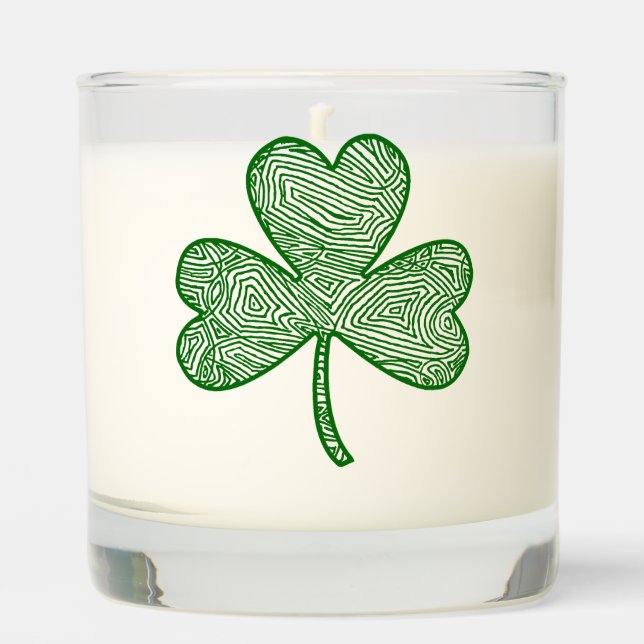 Shamrock Scented Candle (Front)