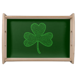Shamrock Serving Tray