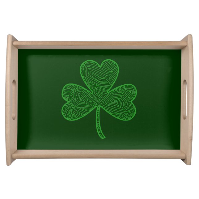 Shamrock Serving Tray (Front)