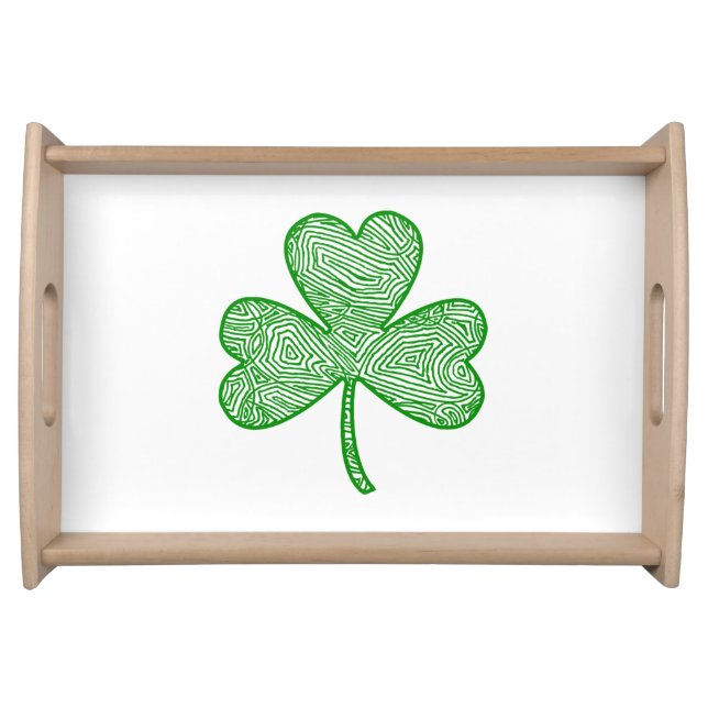 Shamrock Serving Tray (Front)