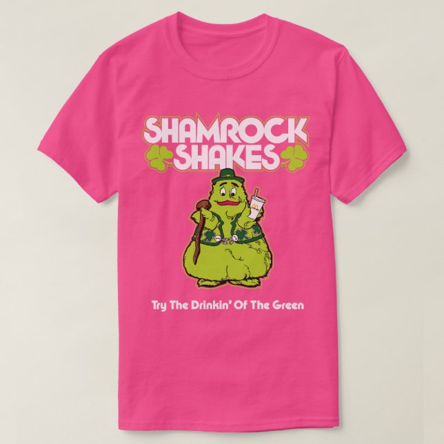 Shamrock Shakes T-Shirt (Design Front)