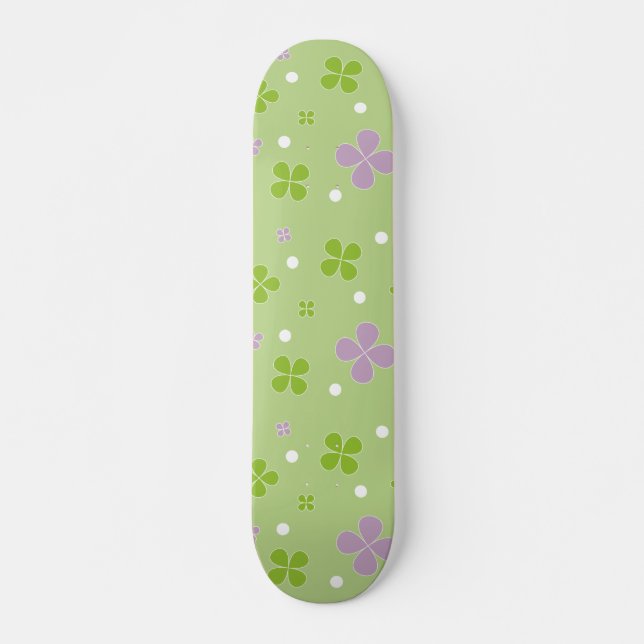 Shamrock Skateboard Deck (Front)