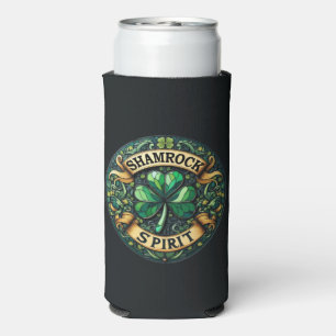 Shamrock Spirit Slim Can Cooler