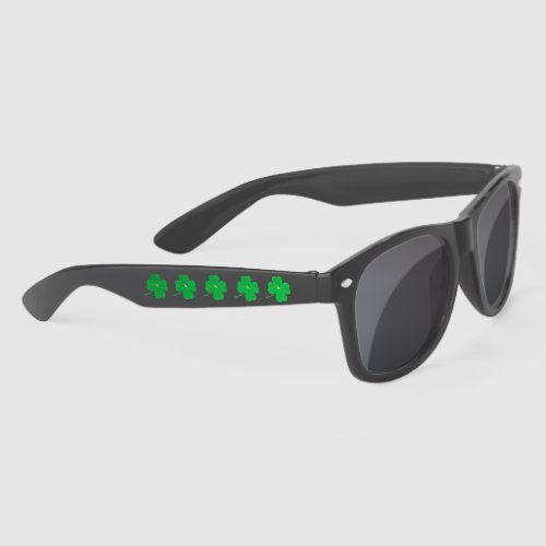 Shamrock Spirit St Patricks Day Green 4Shannon Sunglasses