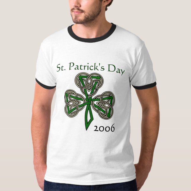Shamrock, St. Patrick's Day, 2006 T-Shirt (Front)