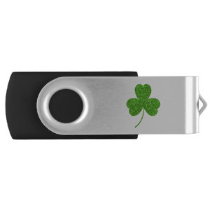 Shamrock St. Patrick's Day Flash Drive