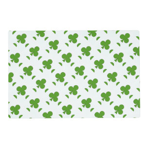 Shamrock St. Patrick's Day Holiday  Placemat