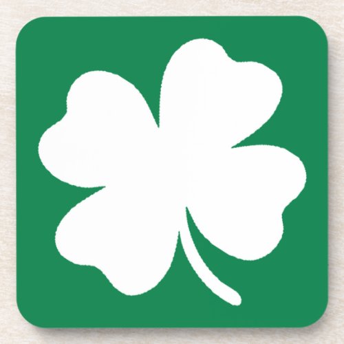 Shamrock  St Patricks Day Ireland Coaster