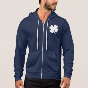 Shamrock  St Patricks Day Ireland Green Clover Hoodie