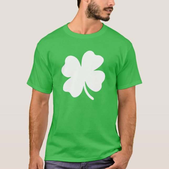 Shamrock  St Patricks Day Ireland T-Shirt (Front)