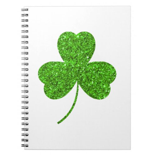 Shamrock St Patricks Day Notebook