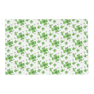 Shamrock St Patrick's Day Placemat
