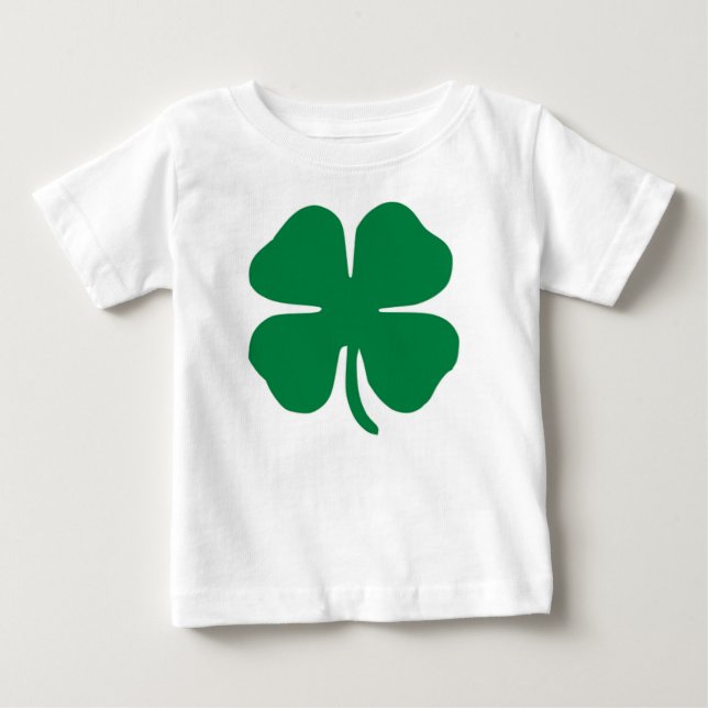 SHAMROCK ST PATRICK'S DAY TRUCKER HAT BABY T-Shirt (Front)