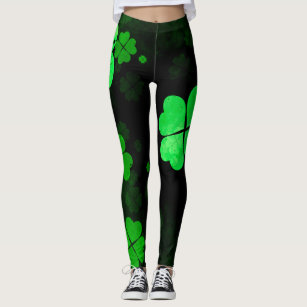 St patricks day plus size outlet leggings