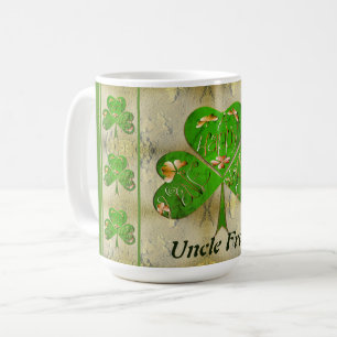 Shamrock St. Patrick's Leprechaun Coffee Mug