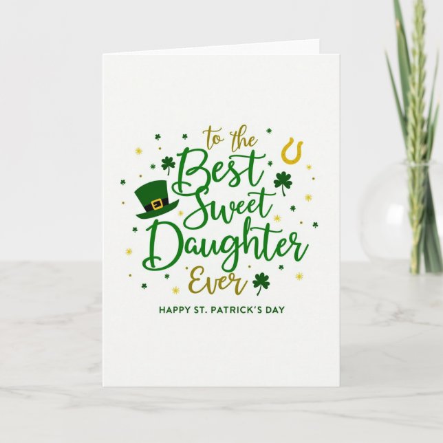 Shamrock Starburst Daughter Card (Front)