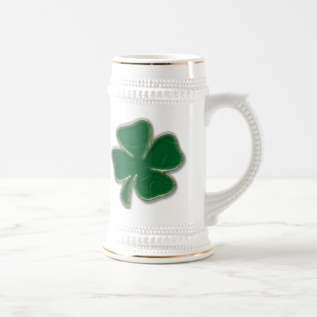Shamrock Stein Mug (Right)