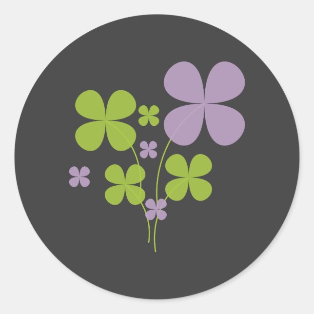 Shamrock Sticker (Front)