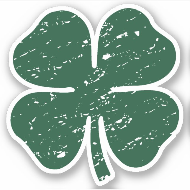 shamrock sticker (Front)