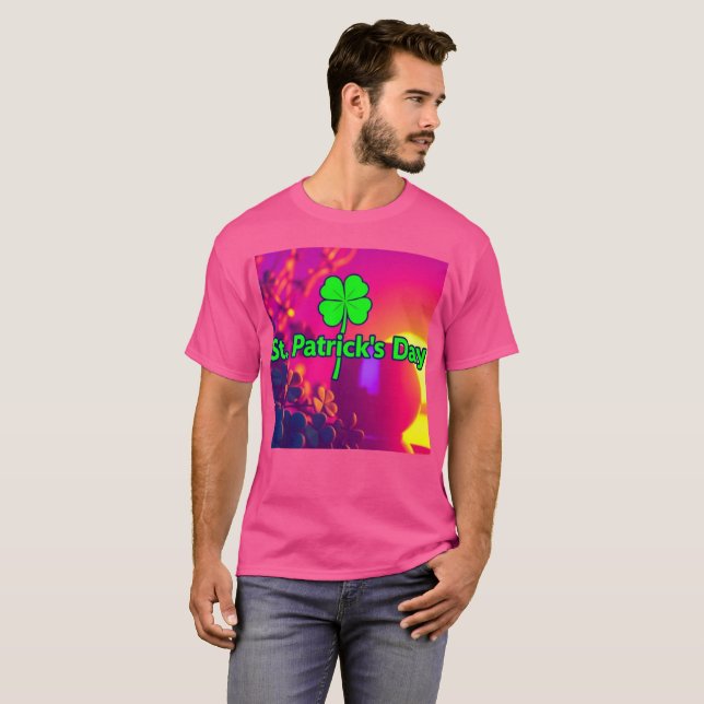 Shamrock Surge Cyber-Tee T-Shirt (Front Full)