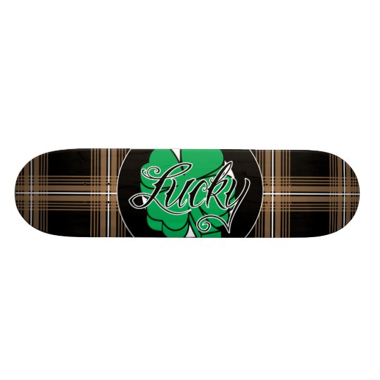shamROCK (Tan) Skateboard Deck
