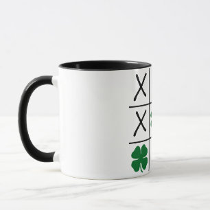 Shamrock Tic Tac Toe Mug