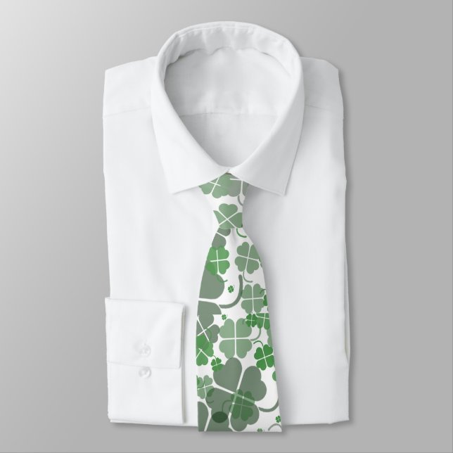 Shamrock Tie (Tied)