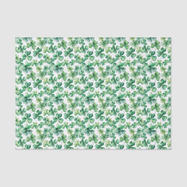 Shamrock Tissue Paper (Front)